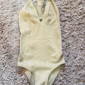 Seamless Green Bodysuit